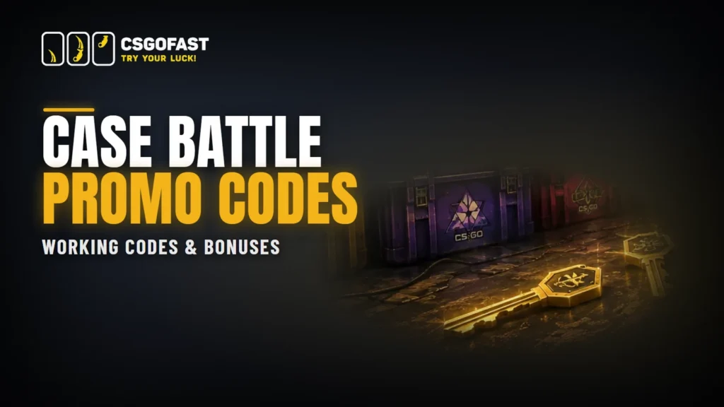 Case Battle Promo Codes Working Codes and Bonuses